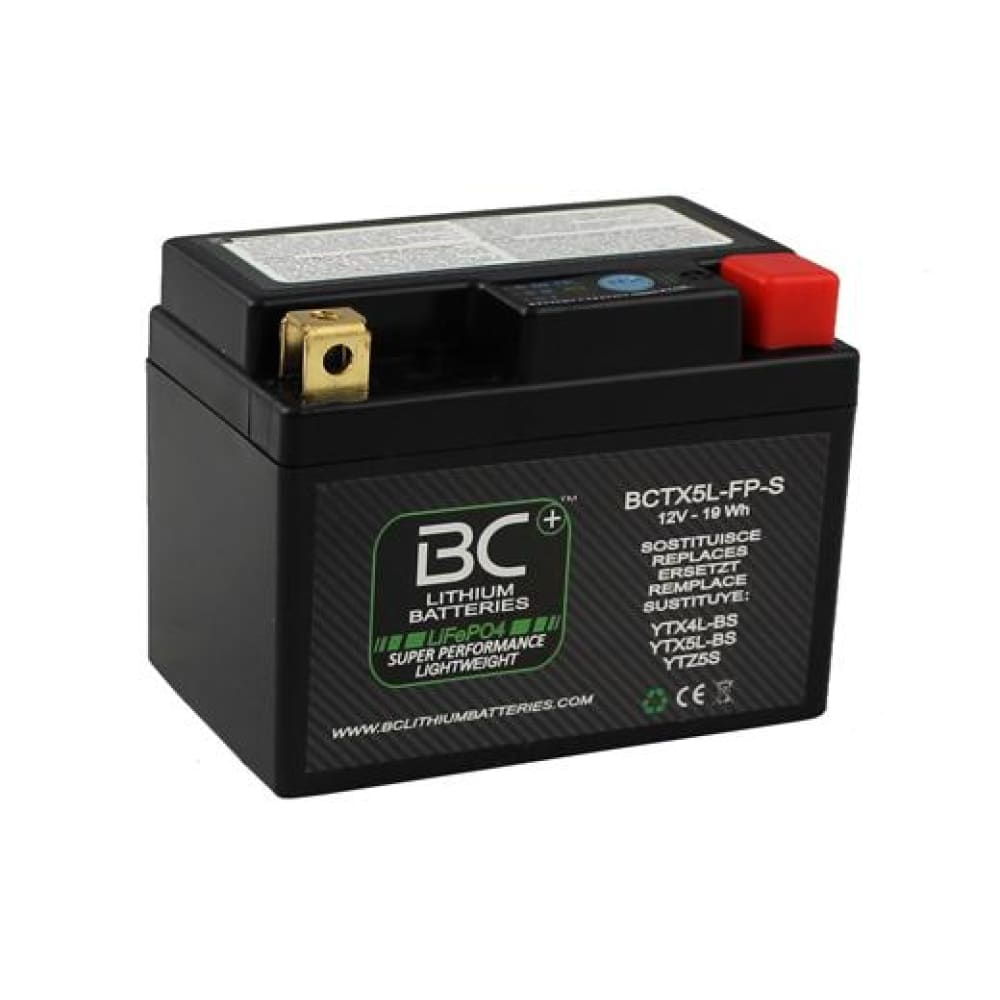 BCTX5L-FP | LiFePO4 12V Lithium Battery equivalent to HJTX5L-FP-S