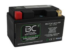 BCTX14H-FP | LIFEPO4 LITHIUM MOTORCYCLE BATTERY, 12V
