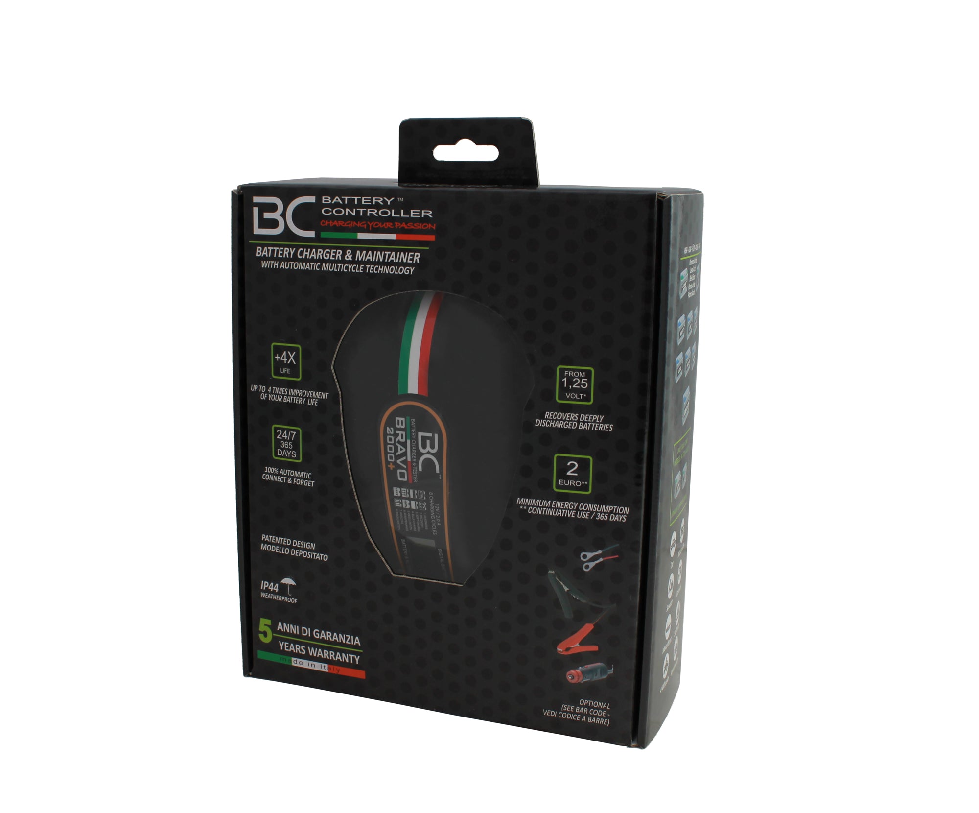 BRAVO 2000+ | Battery Charger and Maintainer 2 Amp