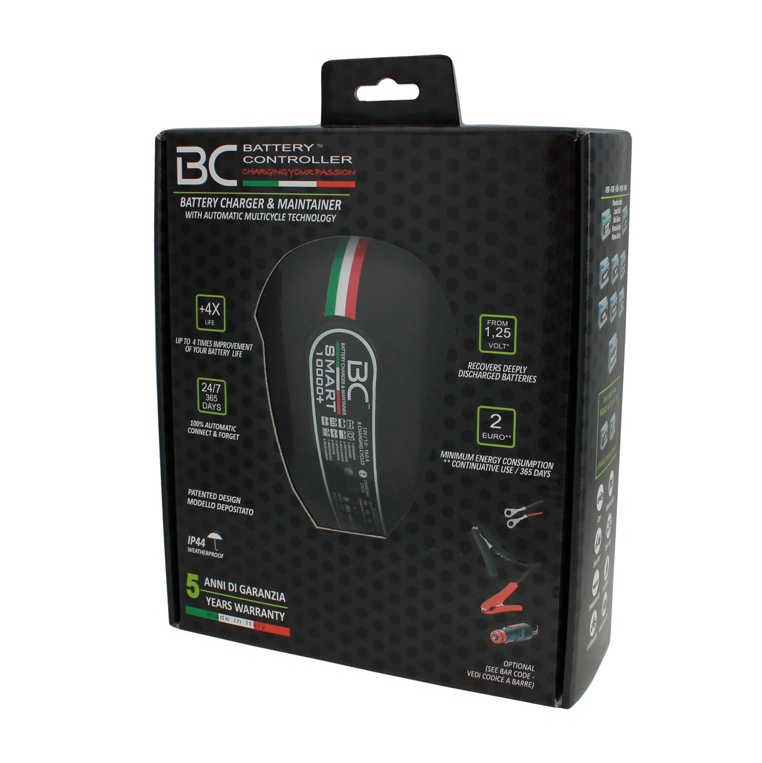 SMART 10000+ | Battery Charger and Maintainer 10 Amp / 1 Amp