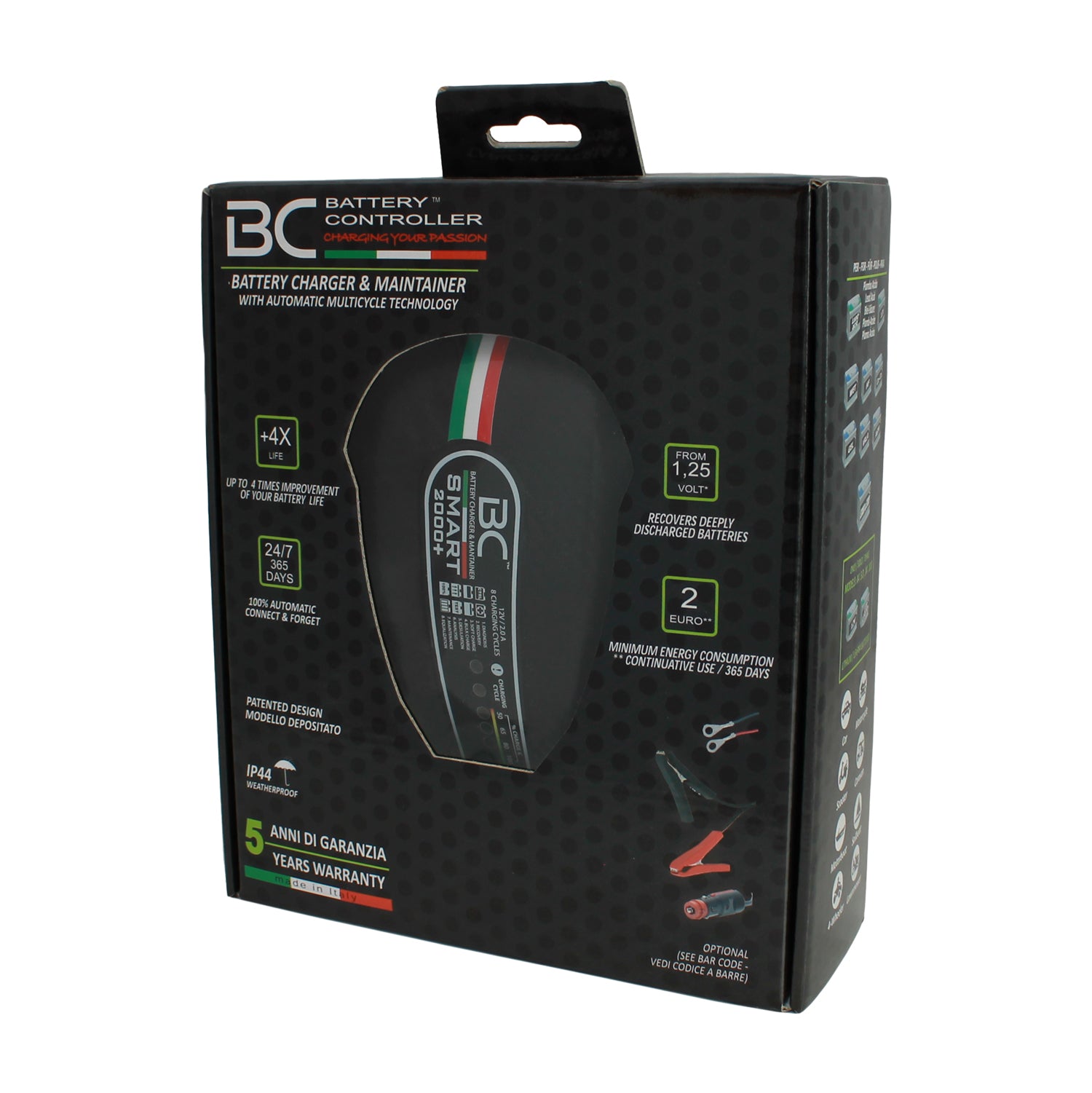 SMART 2000+ | Battery Charger and Maintainer 2 Amp
