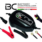 BC Battery Controller BC JUNIOR 900, Caricabatteria e Mantenitore Intelligente per tutte le Batterie Auto e Moto 12V Piombo-Acido, 1 Amp - BC