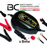 BC Battery Controller BC K900 EDGE, Caricabatteria e Mantenitore Intelligente per Moto BMW con sistema CAN-Bus per tutte le batterie 6V/12V Pb-Acido, 1 Amp