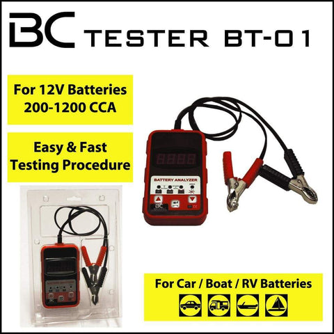 BC Tester BT-03 | Professional 6/12V Battery Tester With